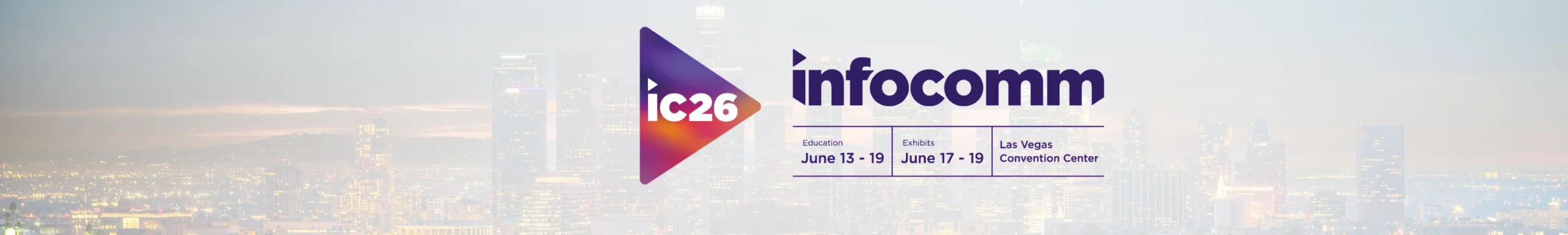 InfoComm Las Vegas 2026