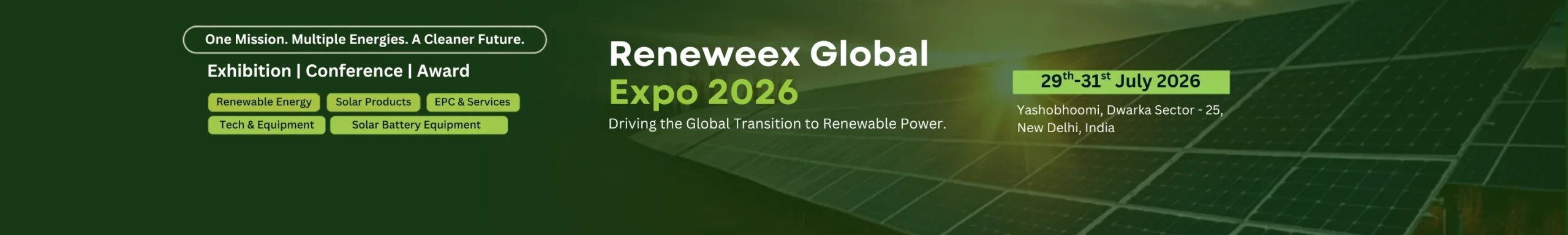 RENEWEEX GLOBAL 2026