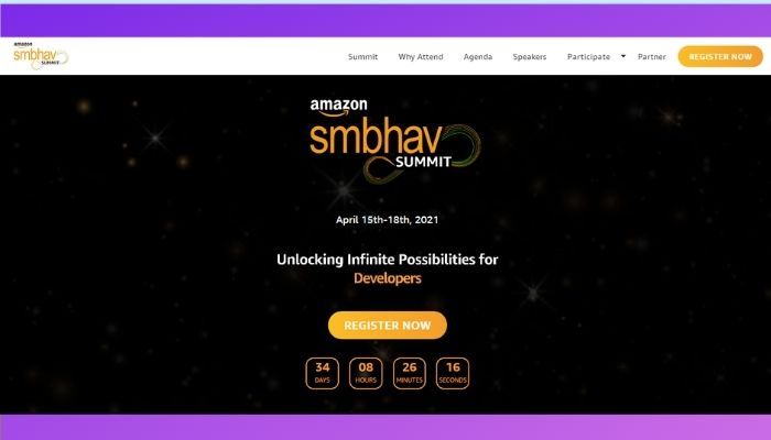Amazon SMbhav Registration