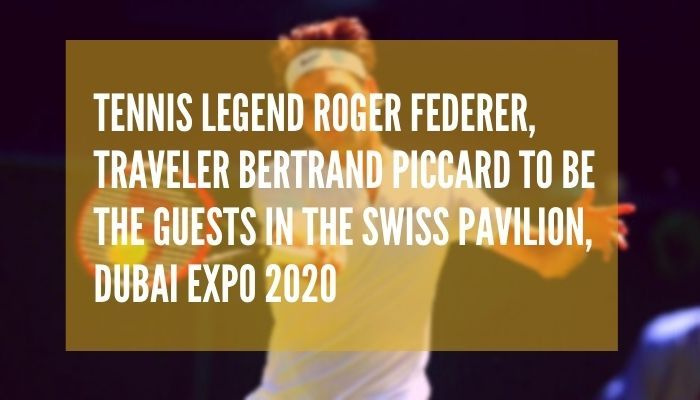 Roger federer Dubai Expo 2020