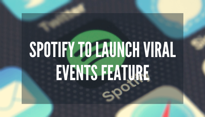 Spotify to Launched Virtual Events