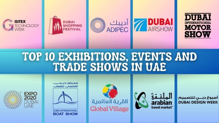 Top 10 Exhibitions, Events, and Trade Shows in UAE