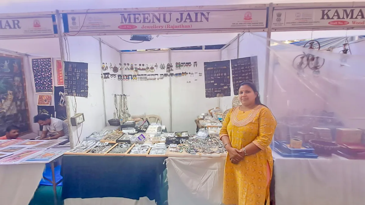 Meenu Jain won Rajasthan State Awards 2016 Jewelry Artistry