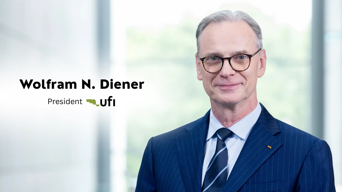 Wolfram N. Diener Takes Office as Incoming UFI President at the 92nd Global Congress in Hong Kong
