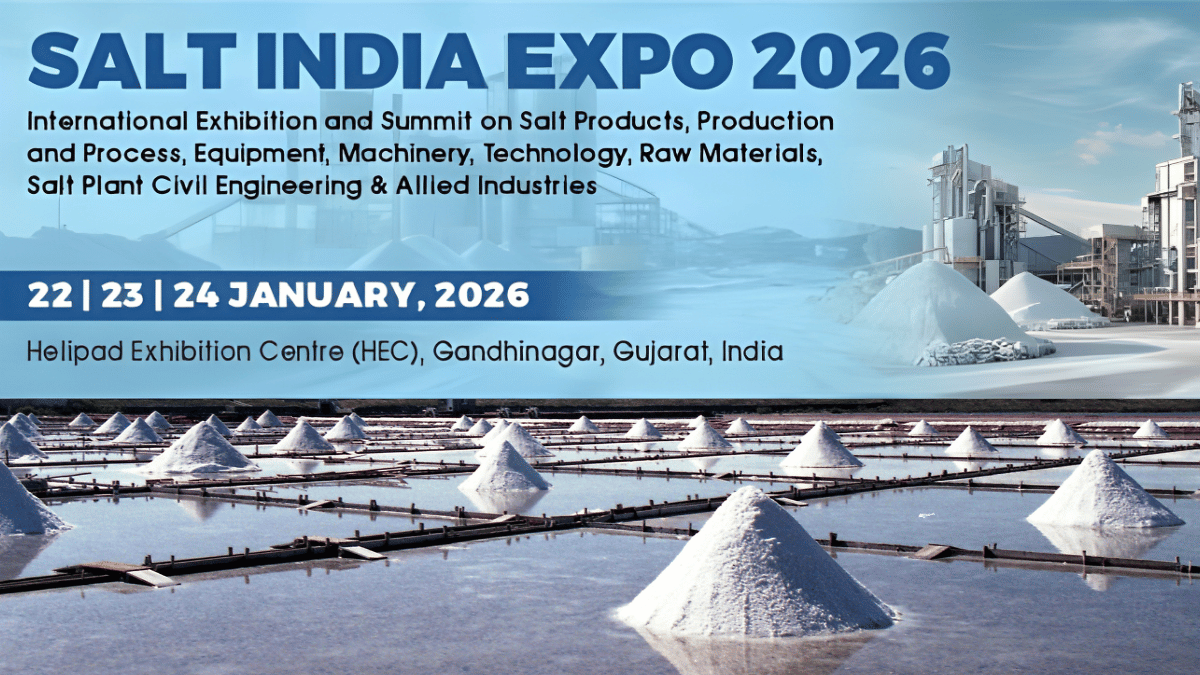 Salt India Expo 2026 to Strengthen India’s Global Leadership in Salt and Marine Chemicals Industry