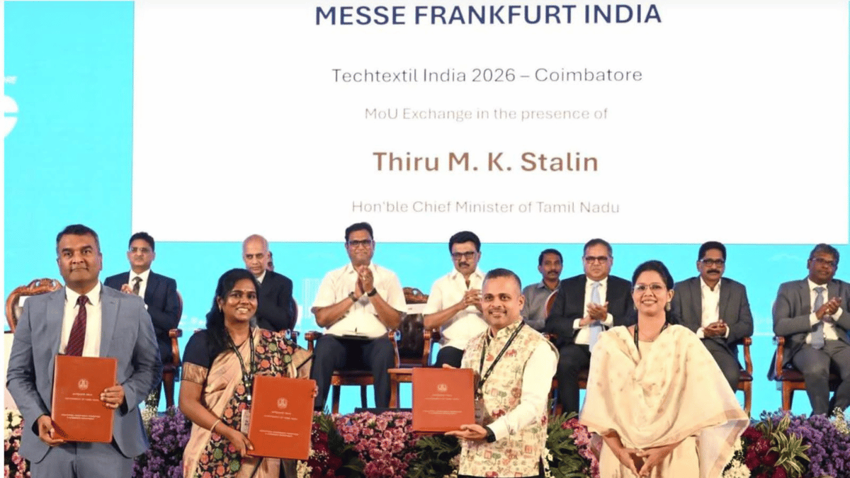 Techtextil India Summit 2026 to Be Held in Coimbatore Following MoU with Tamil Nadu Government