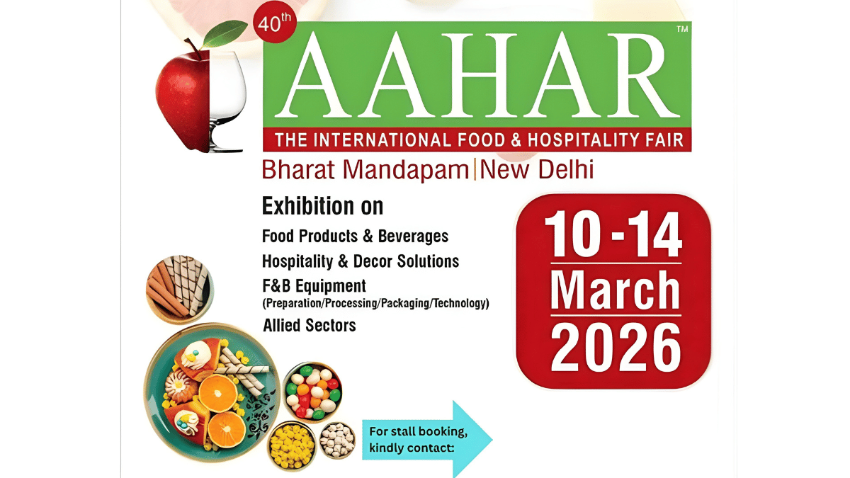 AAHAR 2026 India’s Premier Food & Hospitality Trade Fair