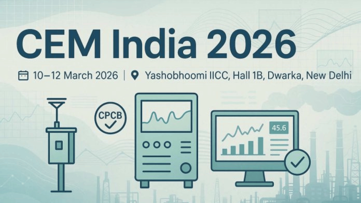 CEM India 2026 to Showcase Innovations in Air Quality & Emissions Monitoring in New Delhi