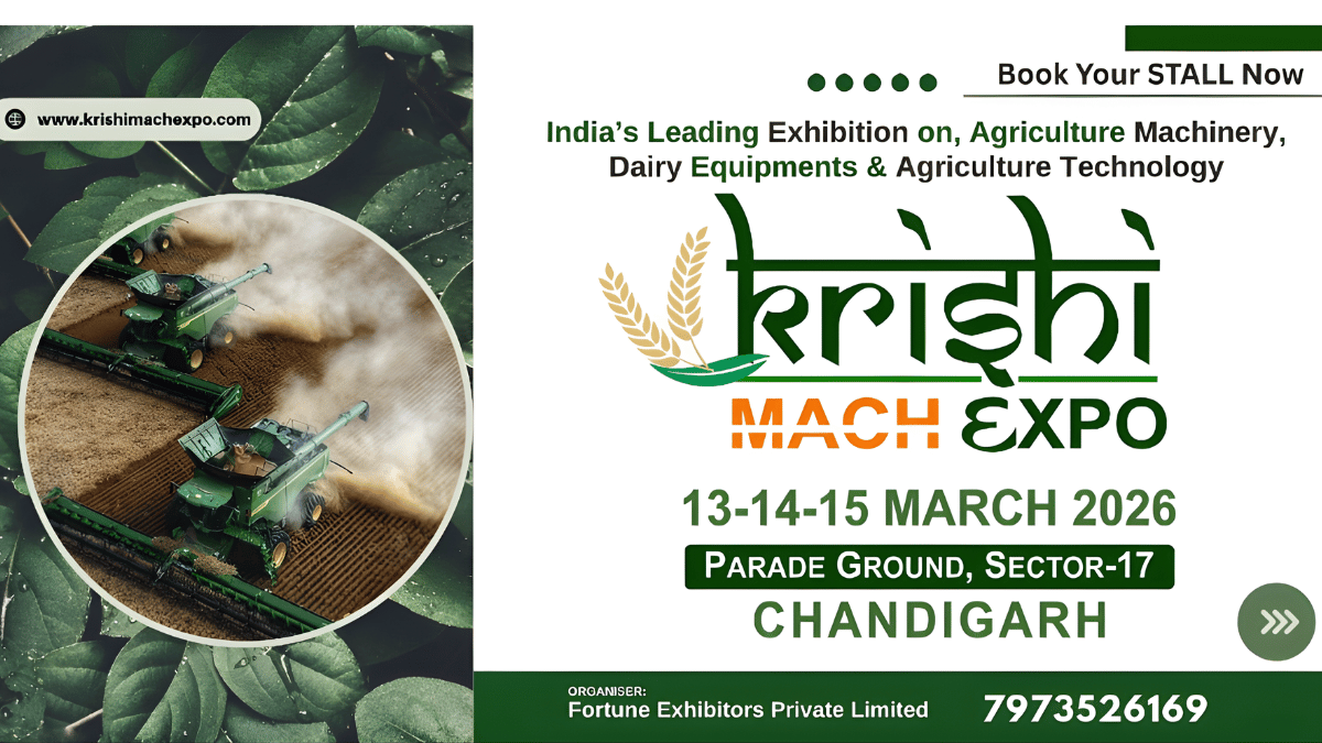 Krishi Mach Expo 2026 Chandigarh: India’s Premier Agricultural Machinery & Farm Technology Exhibition