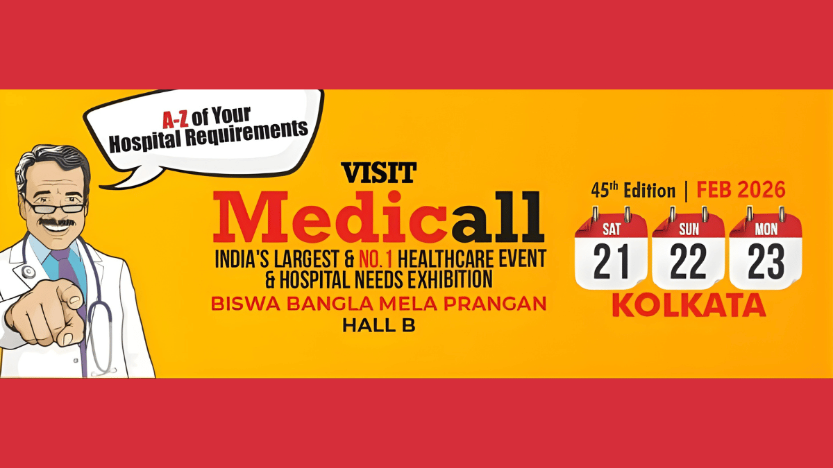 Medicall Kolkata 2026 to Showcase India’s Largest B2B Medical Equipment Exhibition at Biswa Bangla Mela Prangan