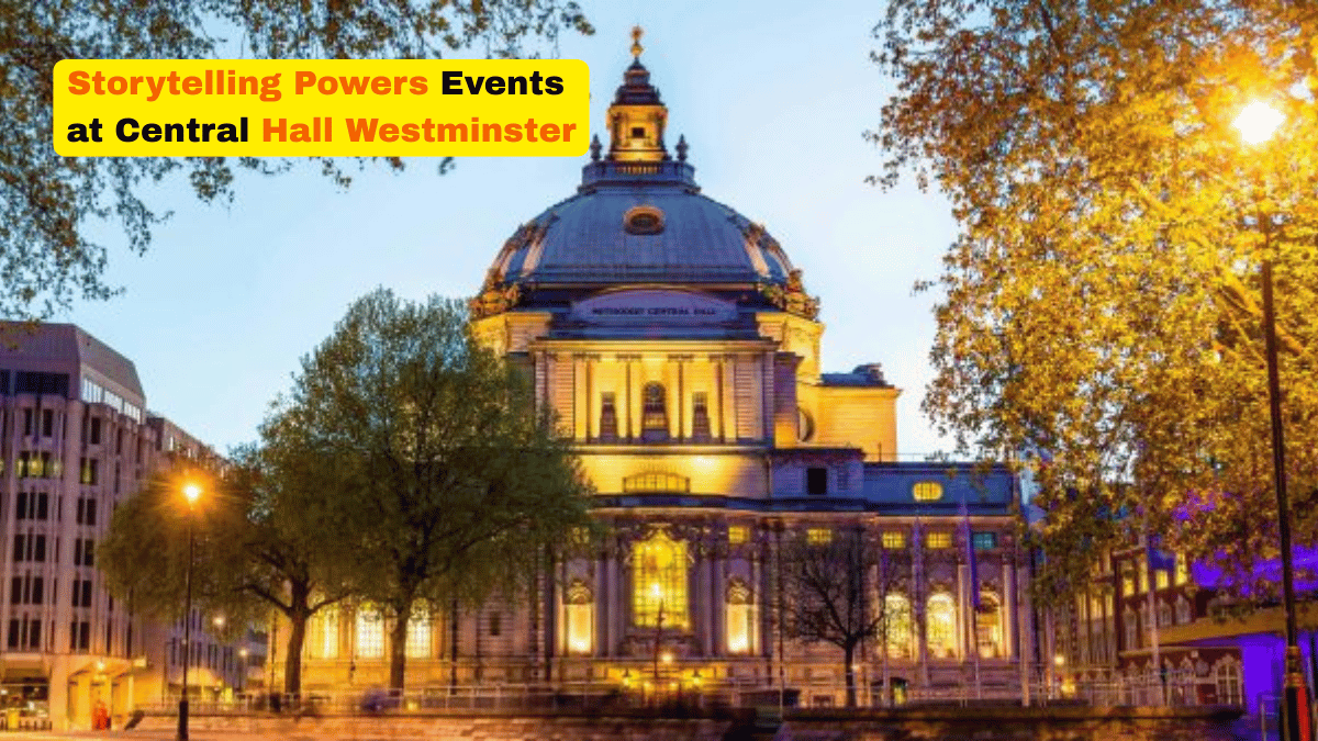 Central Hall Westminster Highlights Power of Storytelling in Events on World Book Day