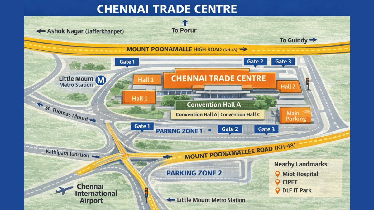 Chennai Trade Centre: Complete Venue Guide & 2026 Event Calendar