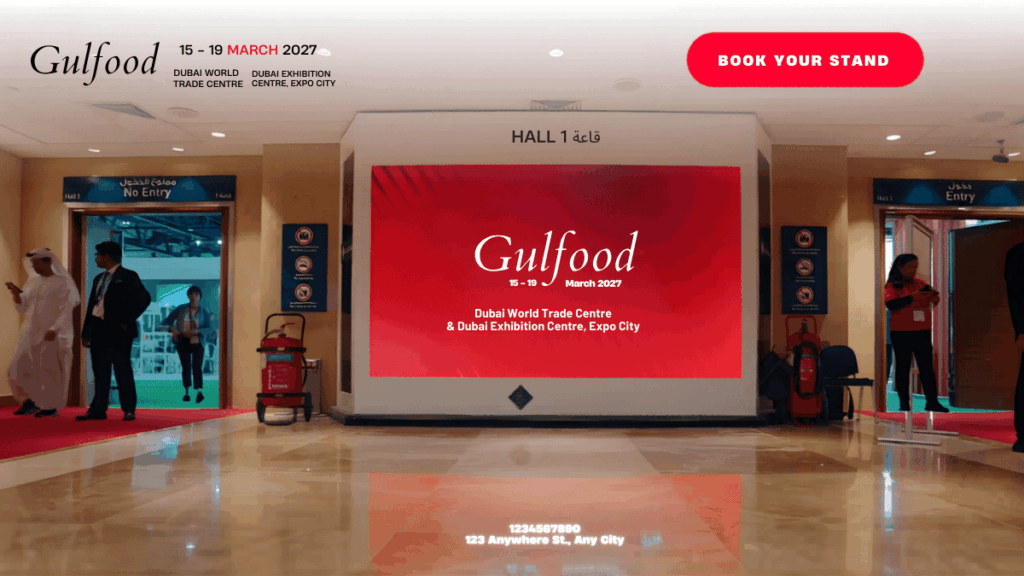 Gulfood 2027: The World’s Largest Food & Beverage Trade Exhibition at Dubai World Trade Centre & Exhibition Centre