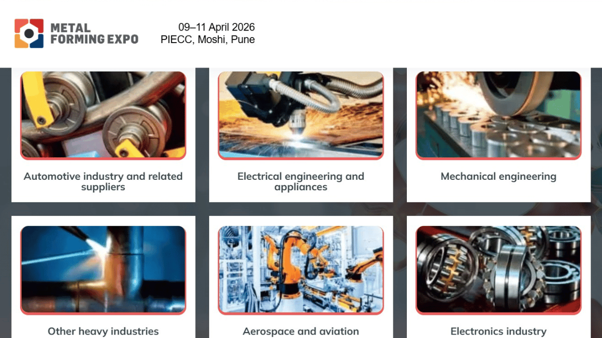 Metal Forming Expo 2026: India’s Leading Metal Forming Trade Show