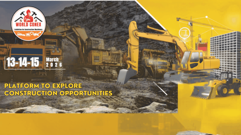 WorldConEx 2026: India’s Major Construction & Mining Machinery Exhibition