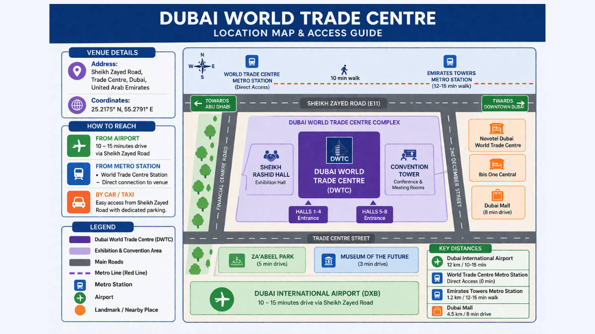 Dubai World Trade Centre 2026: Complete Venue Guide & Event Calendar