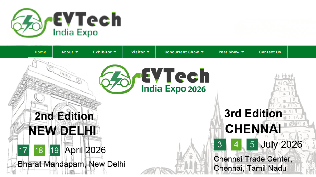 EV Tech India Expo 2026: India’s Premier Electric Mobility Event