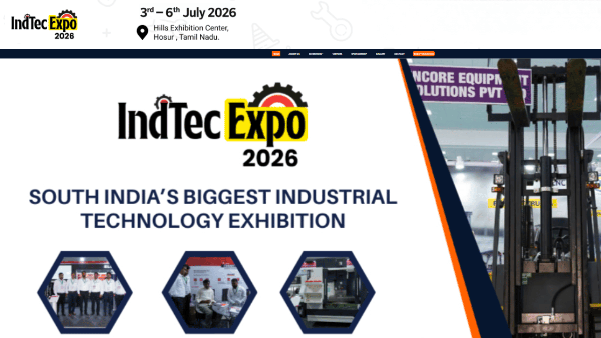 INDTECH EXPO 2026: India’s Premier Industrial Technology Exhibition