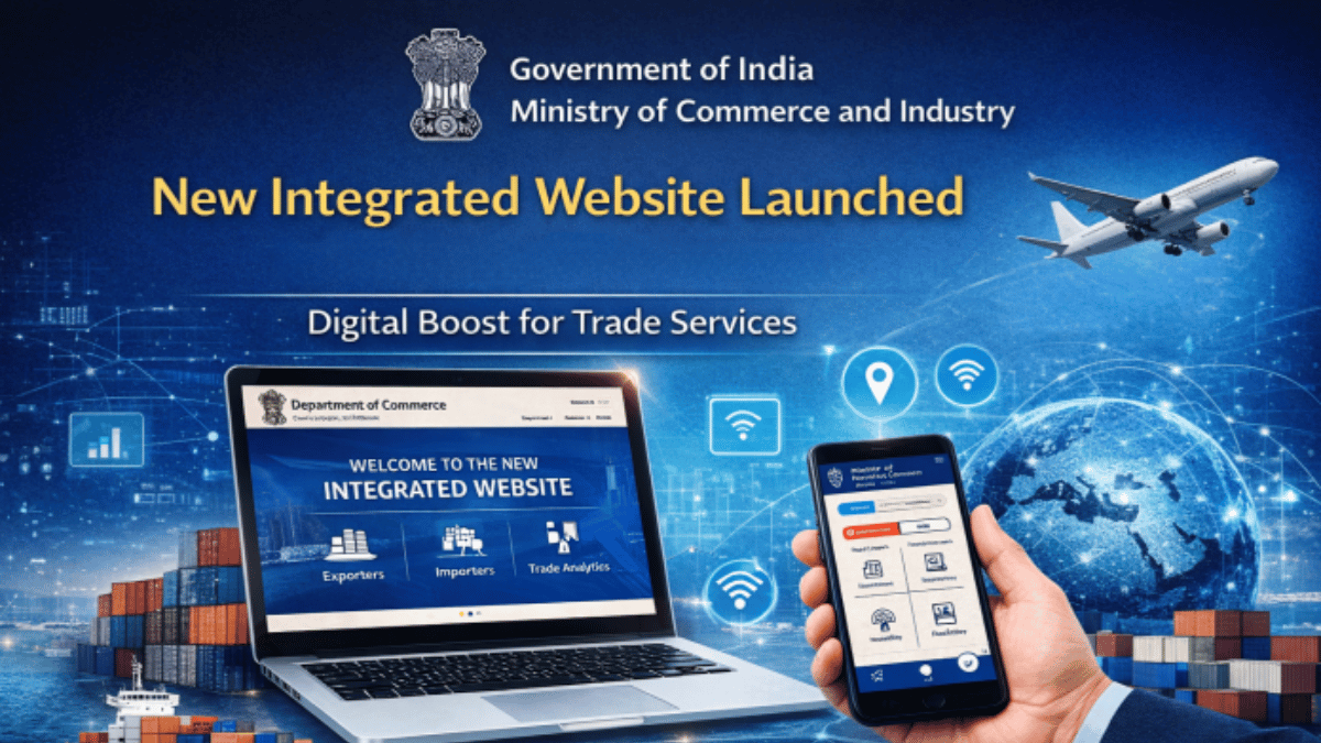 India Launches Integrated Digital Platform for Department of Commerce to Boost Trade Services