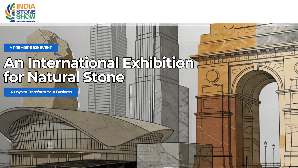 India Stone Show 2026: India’s First Dedicated Natural Stone Exhibition