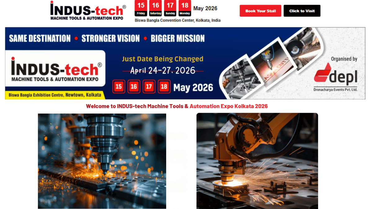 Indus Tech Expo 2026 Kolkata: India’s Leading Industrial Technology & Automation Exhibition