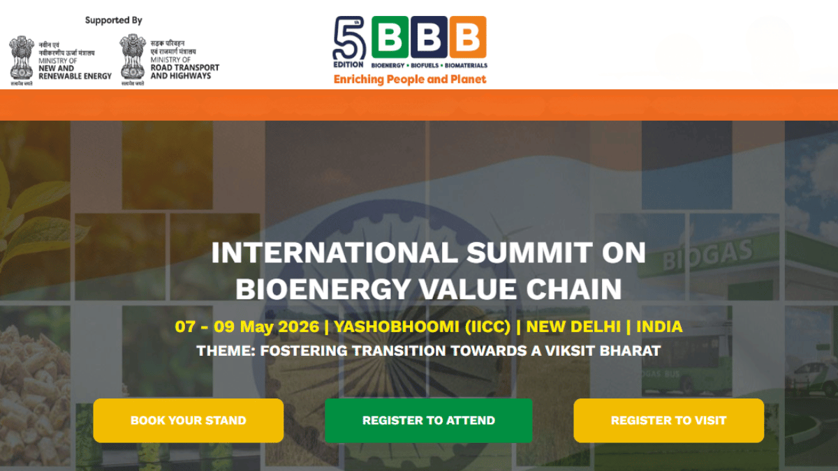 International Summit & Expo on Bioenergy Value Chain 2026: India’s Premier Bioenergy Event