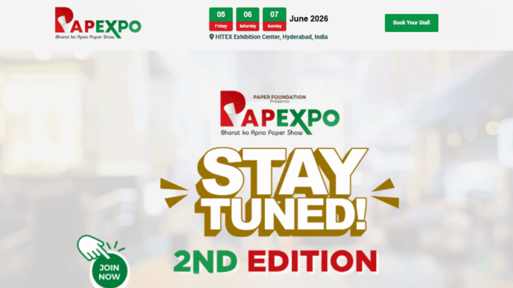 PAPEXPO 2026: India’s Leading Paper, Printing & Packaging Exhibition