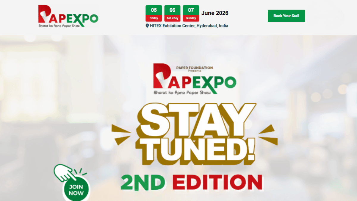 PAPEXPO 2026: India’s Leading Paper, Printing & Packaging Exhibition