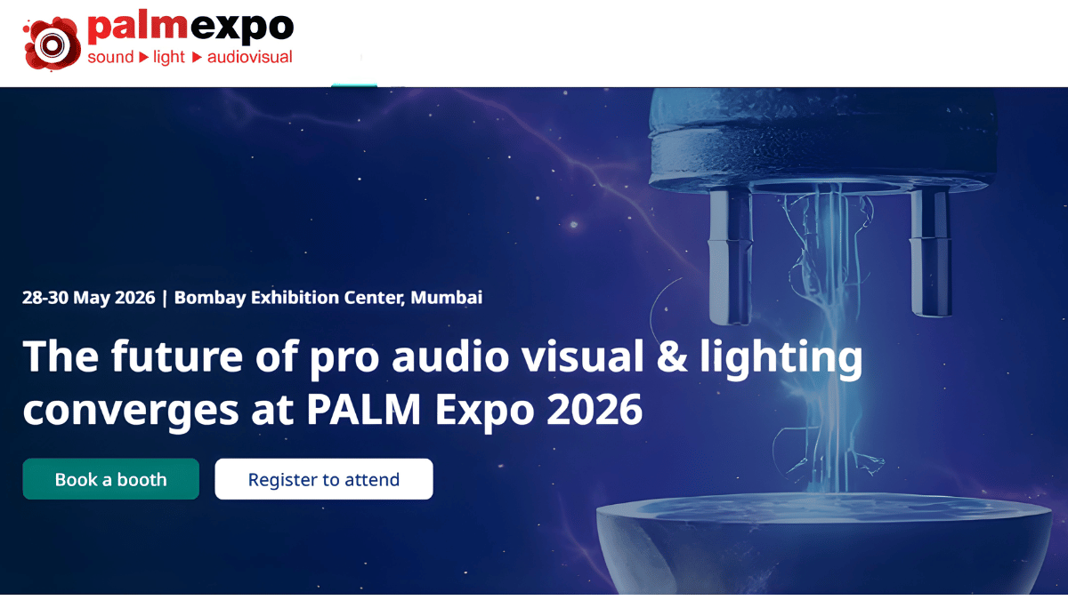 Palm Expo - Mumbai 2026: India’s Leading Pro Audio, Lighting & AV Exhibition