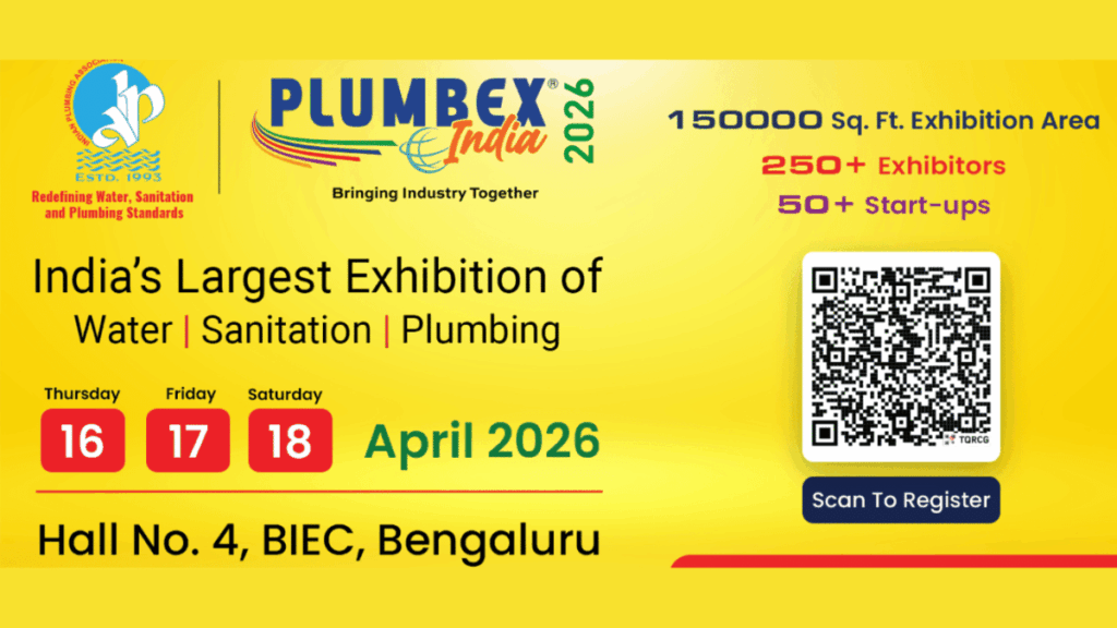 Plumbex India 2026: India’s Leading Water, Sanitation & Plumbing Exhibition