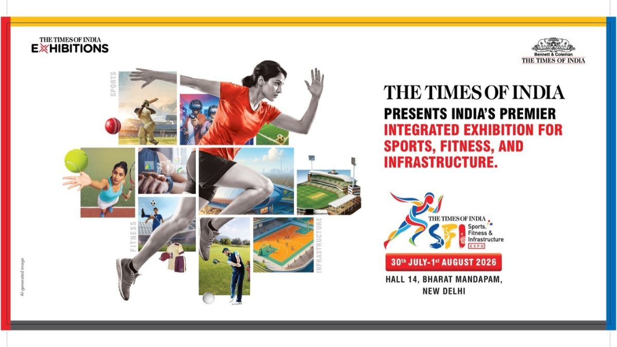 The Times of India Enters Exhibitions Space with Sports Fitness & Infrastructure Expo 2026