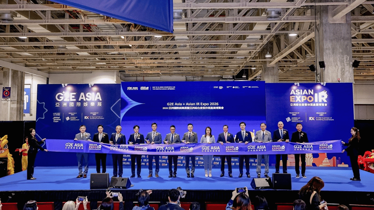 G2E Asia + Asian IR Expo 2026 Opens in Macau, Showcasing the Future of Gaming and Integrated Resorts