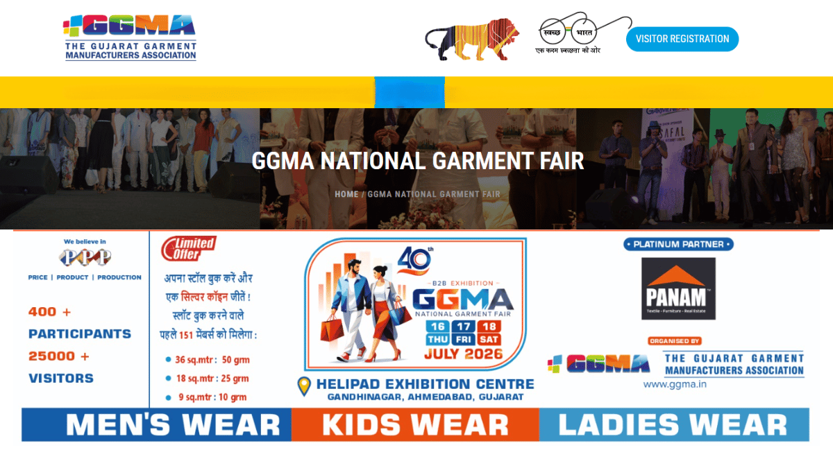 GGMA - National Garment Fair 2026: India’s Premier Fashion & Apparel Exhibition
