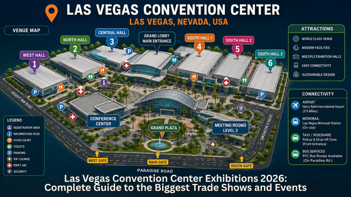 Las Vegas Convention Center Exhibitions 2026: Complete Guide to the Biggest Trade Shows and Events