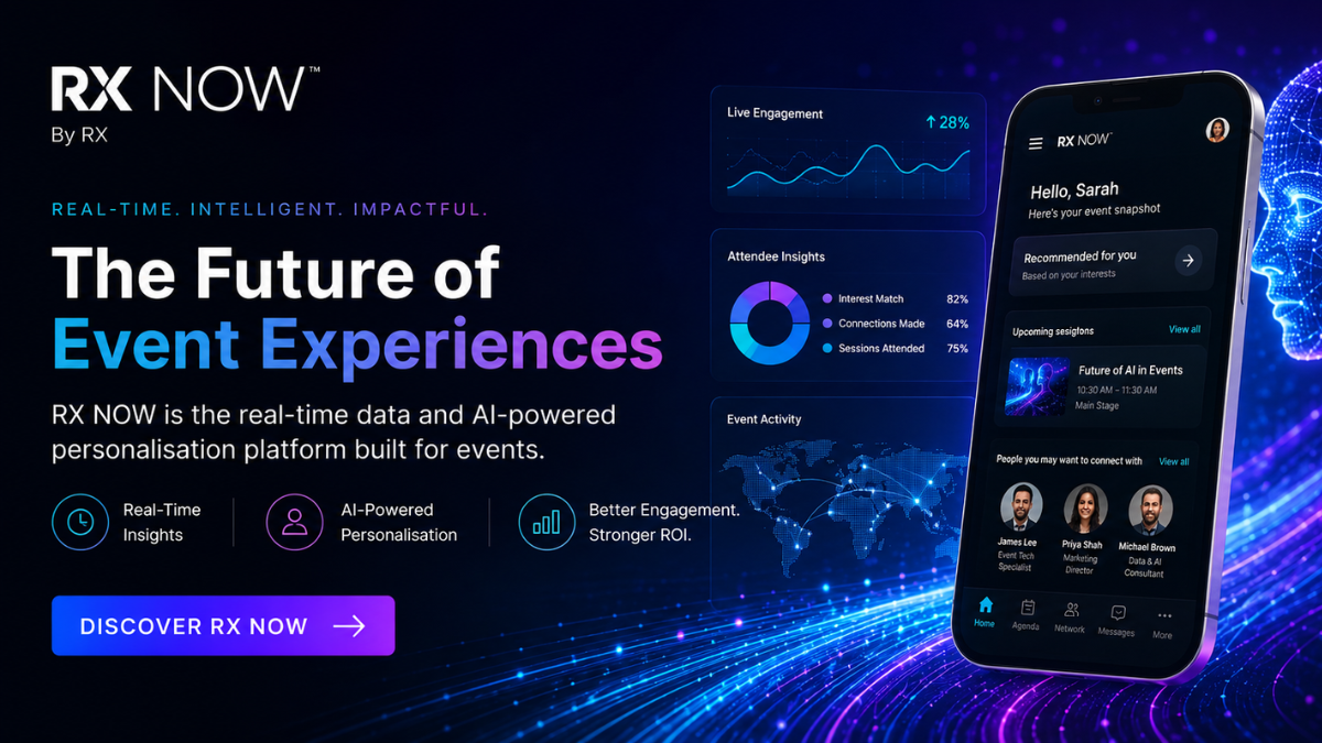 RX Launches AI-Powered Real-Time Platform to Redefine Event Personalisation