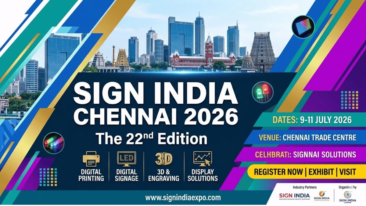 Sign India Chennai 2026: India’s Leading Advertising Technology Trade Fair