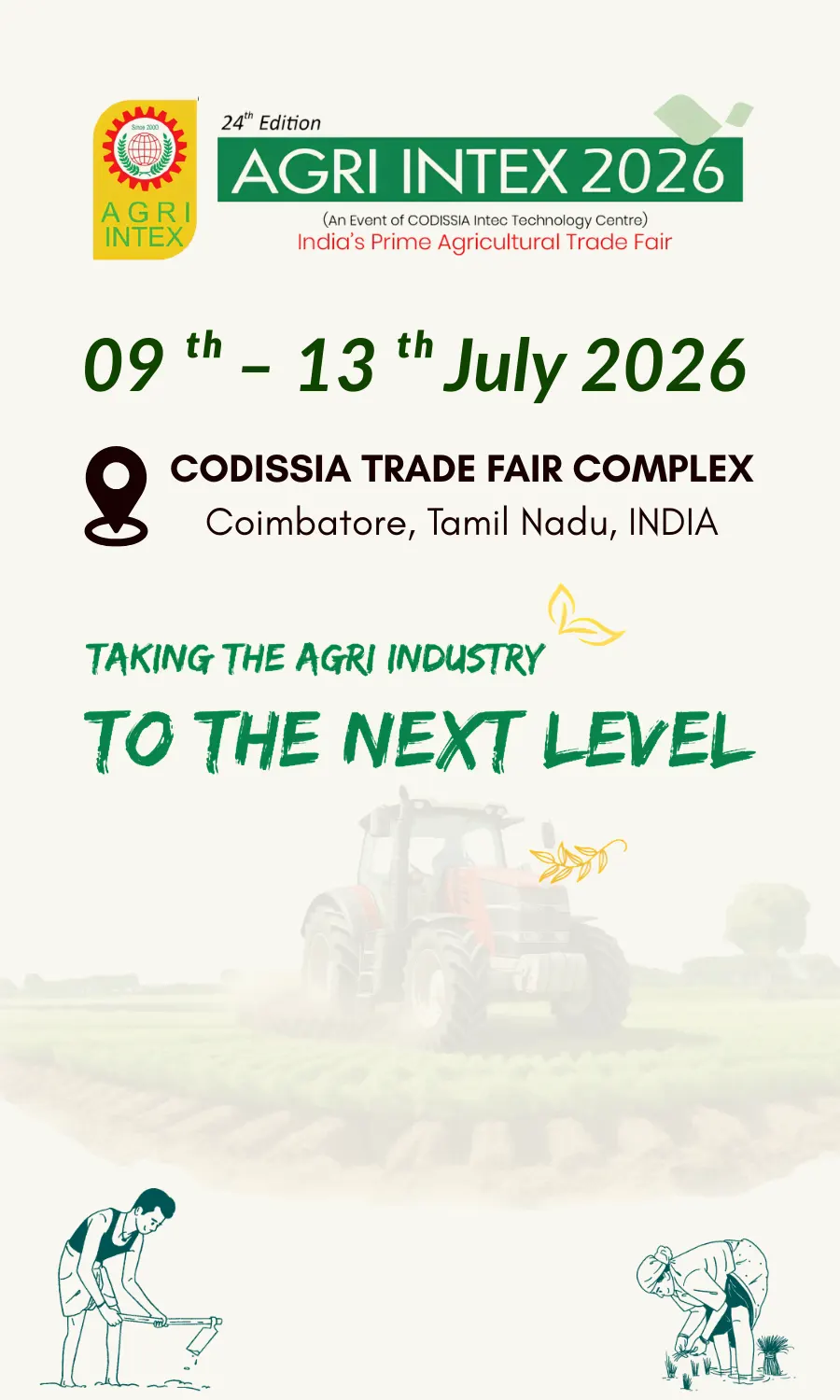 24th Edition AGRI INTEX 2026