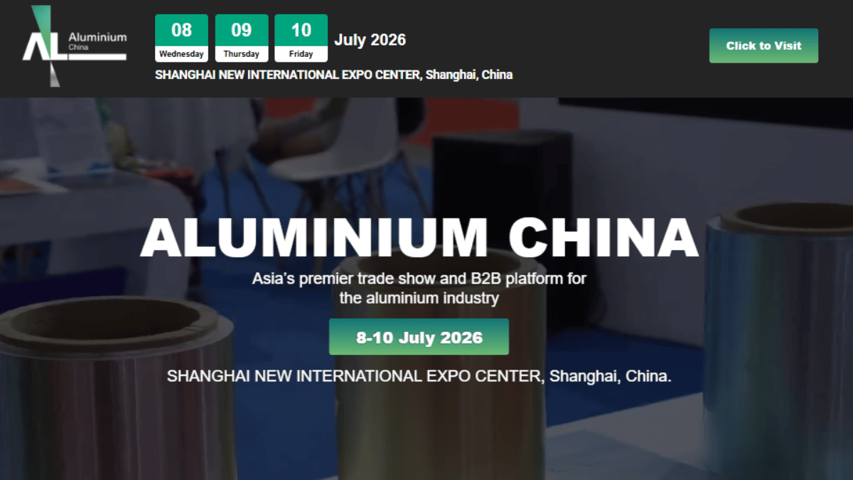 Aluminium China 2026 to Showcase Global Innovation and Growth in the Aluminium Industry