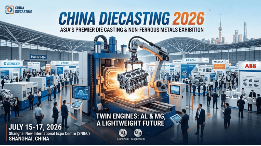 China Diecasting 2026: Leading Global Exhibition for Die Casting and Nonferrous Industries