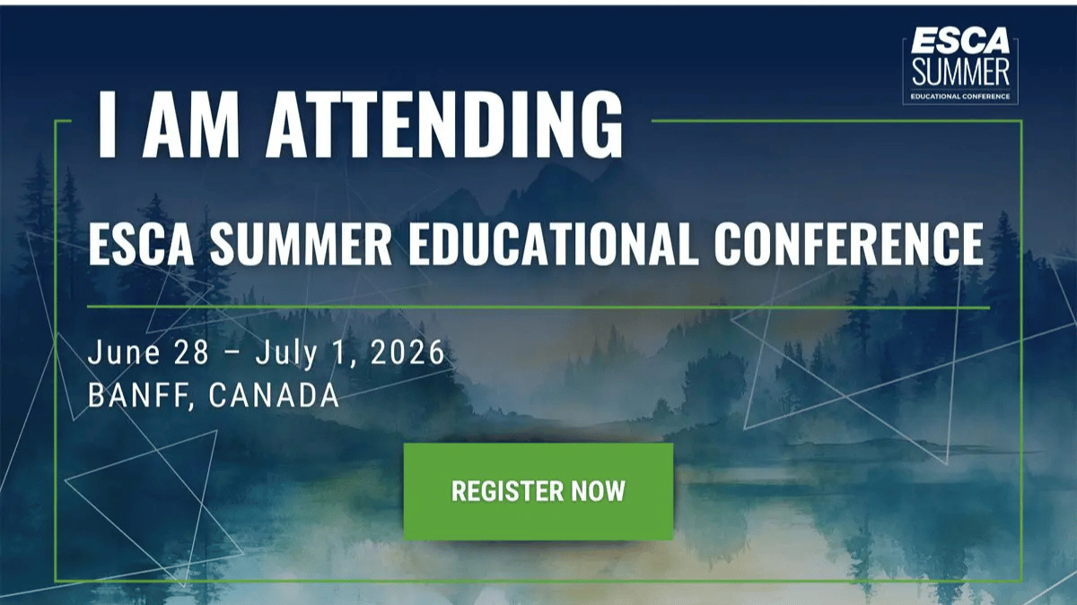 ESCA Unveils Education Program and Networking Highlights for 2026 Summer Educational Conference in Banff