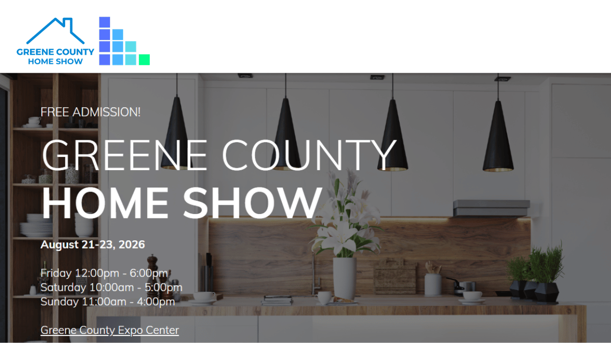 Greene County Home Show 2026: Dates, Venue, Tickets, Exhibitors, Schedule & Complete Visitor Guide