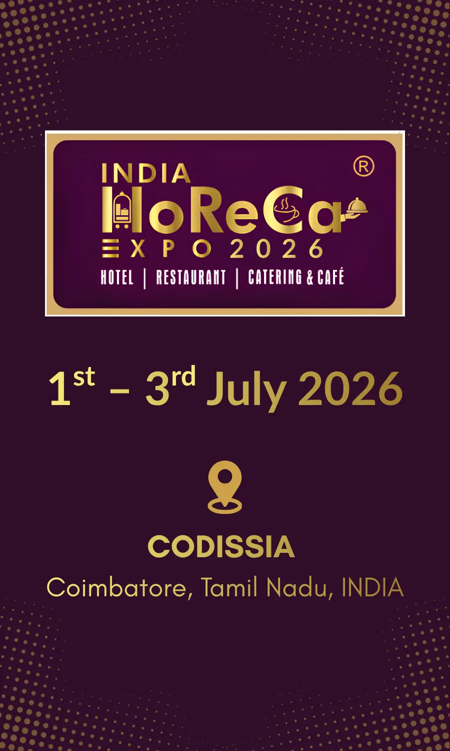 INDIA HORECA EXPO COIMBATORE 2026