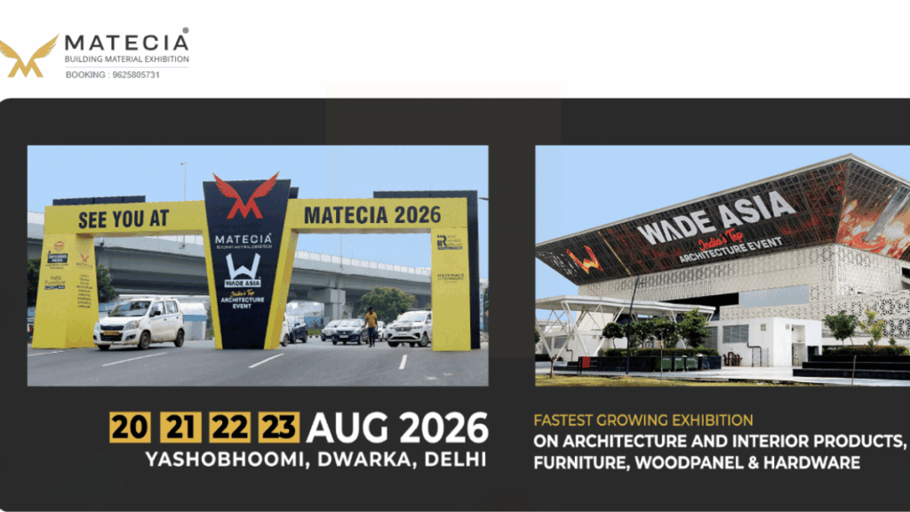 MATECIA 2026: India's Premier Building Materials and Interior Products Exhibition