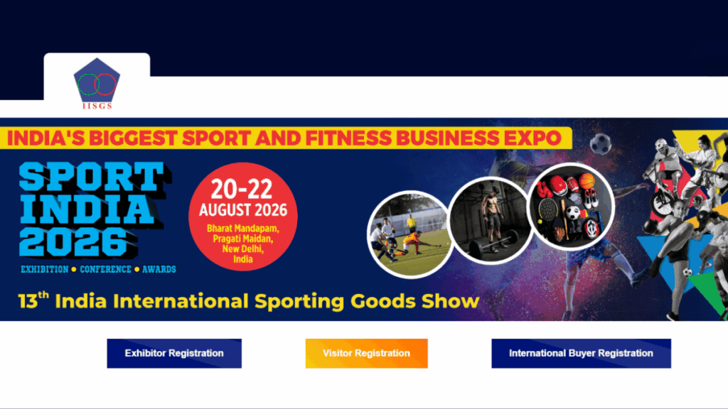 Sport India 2026: India’s Premier International Sporting Goods and Fitness Exhibition