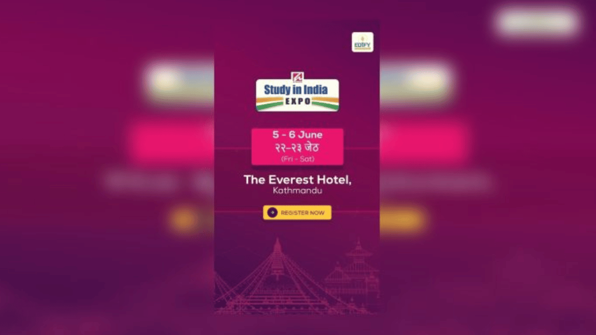 Study in India Expo 2026 Draws Strong Student Response on Final Day in Kathmandu