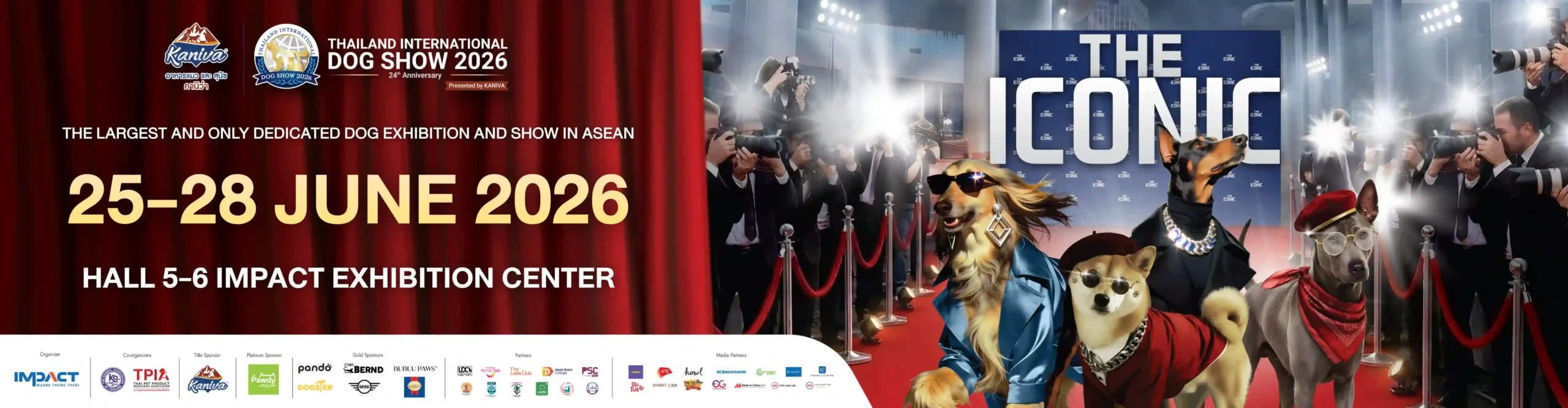 Thailand International Dog Show 2026 Banner scaled