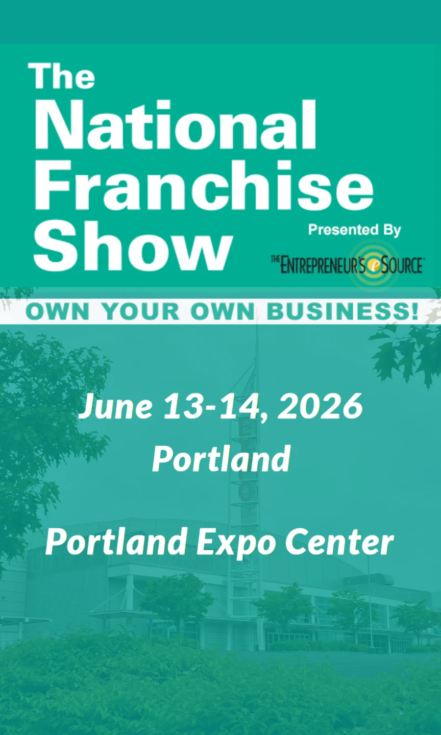 The National Franchise Show Portland 2026