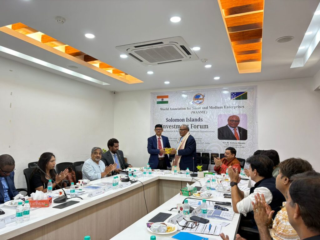 WASME Proudly Hosted the Inaugural Solomon Islands Investment Forum in India