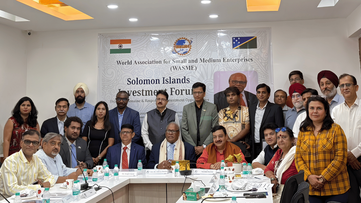 WASME Proudly Hosted the Inaugural Solomon Islands Investment Forum in India