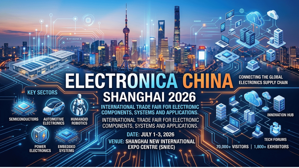 electronica China – Shanghai 2026 to Showcase the Future of Electronics Innovation